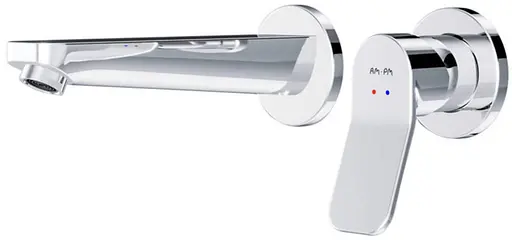 Смеситель для умывальника Am.Pm X-Joy настенный хром F85A72600 Хром - фото 1