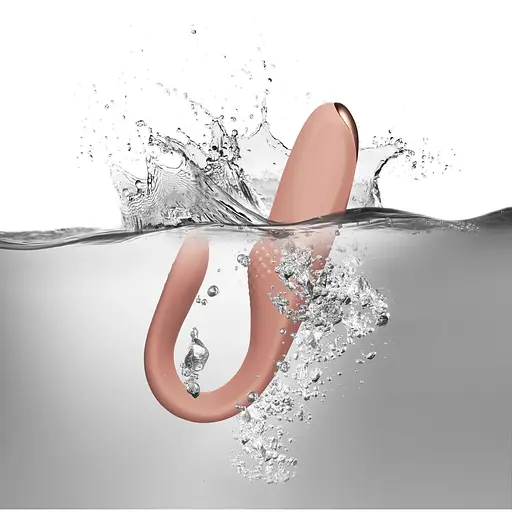 Универсальный вибратор Rocks Off Two-Vibe Pink - фото 6