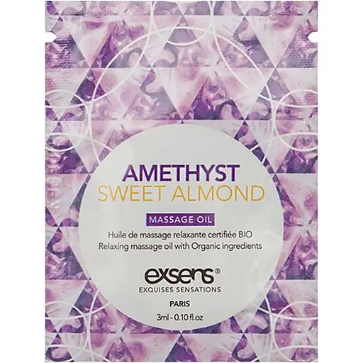 Масажна олія Exsens Amethyst Sweet Almond, 3 мл