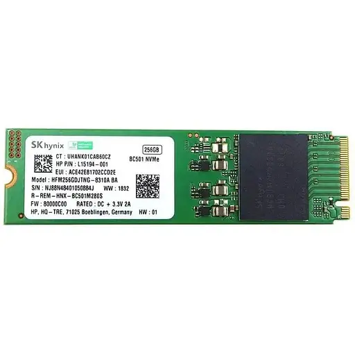 Накопичувач SSD SK Hynix M.2 2280 256GB (HFM256GDJTNG) Б/В - фото 1