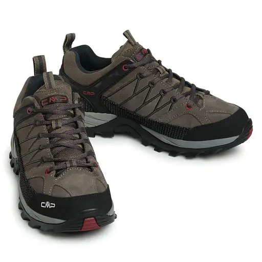 Кроссовки CMP Men's Rigel Waterproof Shoes with Suede Upper 40 Brown (1097-3Q13247-02PD 40) - фото 5