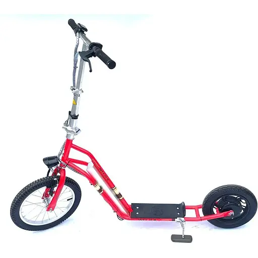 Электросамокат Драйв SNS Junior A12 (500W, 7.8Ah) 18/12" Красный - фото 4