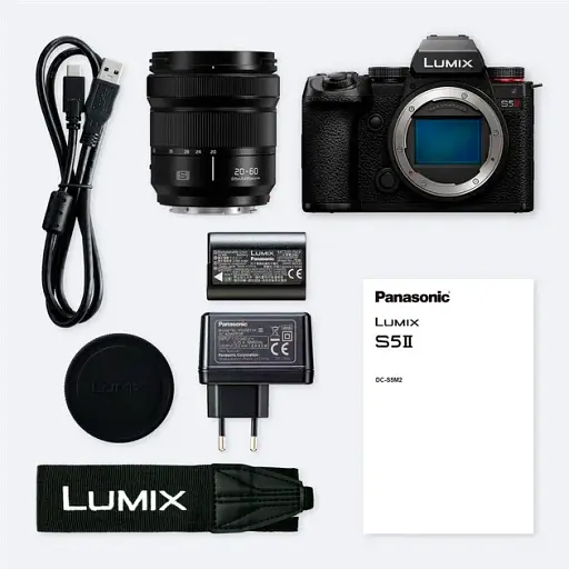 Бездзеркальний фотоапарат Panasonic Lumix S DC-S5 II Kit S 20-60mm f/3.5-5.6 (DC-S5M2KEE) UA [90679] - фото 24