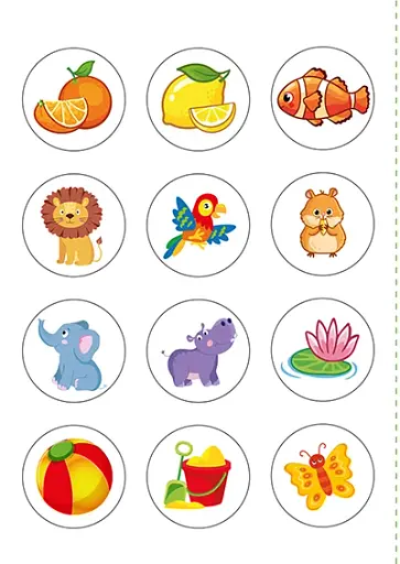 Милі звірята. Бегемотик (+наліпки) - Одноліткова О.В. - фото 6