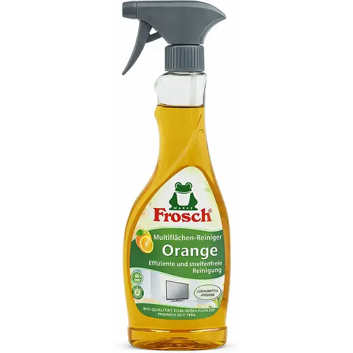 Универсальный очиститель для гладких поверхностей Frosch Апельсин 500 мл - фото 1