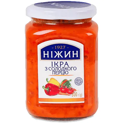 Уценка. Икра Ніжин из сладкого перца 300 г
