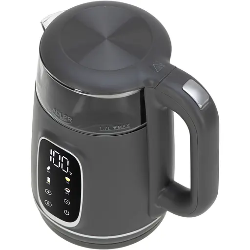 Электрочайник Adler AD 1305 grey 1850-2200 Вт 1.7 л - фото 2