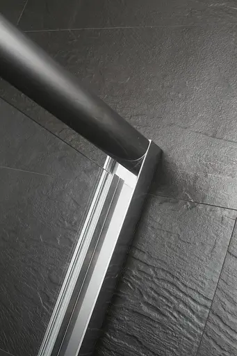 Душевые двери Eger 120x195 см раздвижные 599-153(h), прозрачный, хром - фото 5