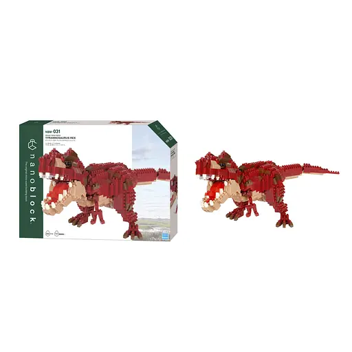 Конструктор Nanoblock Ти-Рекс 850 элементов (124118) - фото 3