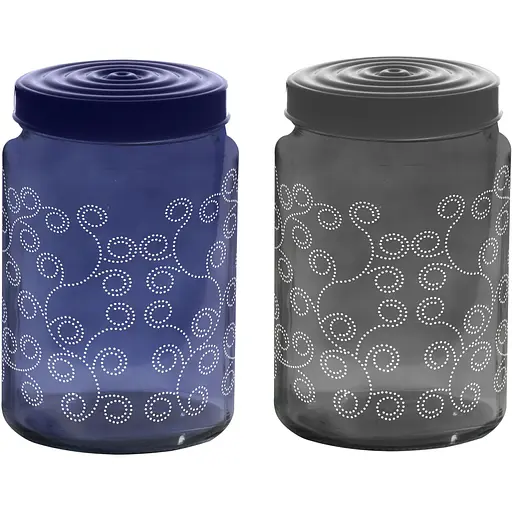 Банка Herevin Dark Blue-Grey-Ivy Mix 1.5 л в ассортименте (140322-070)
