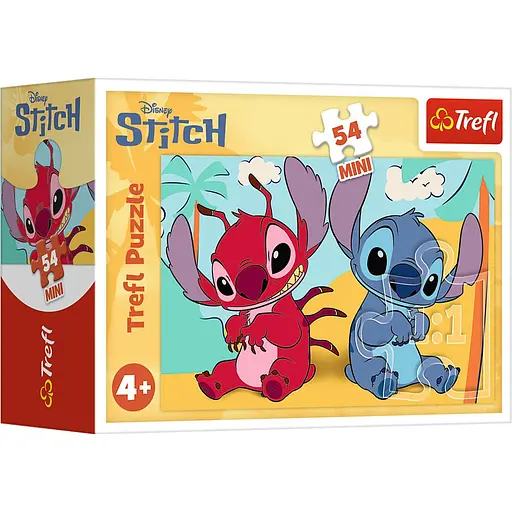 Пазл "Lilo and Stitch. Стіч і його світ" 54 елемента 19813 Trefl Mini, в коробці (5900511198133) - фото 1