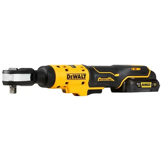 Гайковерт угловой - ключ-храповик аккумуляторный DeWalt с АКБ и ЗУ DCF503L1G - фото 1