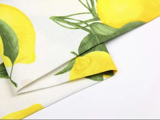 Тканина з тефлоновим просоченням Лимони принт (від 1 м) - фото 6