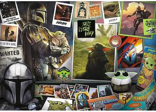 Пазл Trefl Коллекция Грогу Звездные войны: Мандалорец 1000 эл. (10718) - фото 2