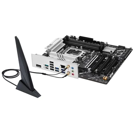 Материнская плата Asus B860M MAX Gaming AX s1851 B860 4xDDR5 M.2 DP USB Type-C Wi-Fi BT mATX - фото 7