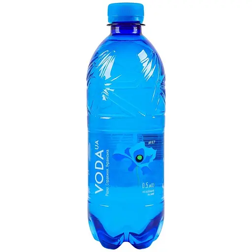 Вода питьевая Voda UA Родная Настоящая Украинская негазированная 0.5 л