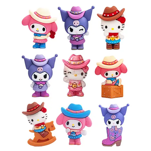 Дисплей фігурок-сюрпризів Cool Things серії Hello Kitty - Зірки Вестерну 18 шт. (HK057-CDU) - фото 2