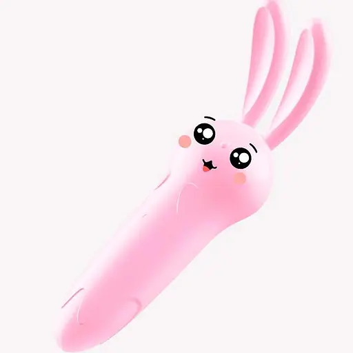 Вибратор для клитора Зайчик - Розовый – Вибраторы - фото 2