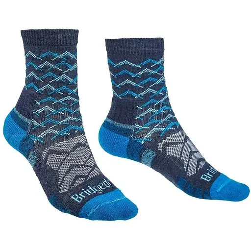 Носки Bridgedale Hike LW Endurance Ankle Wmn Pattern Denim/Blue S (1053-710097.119.S)