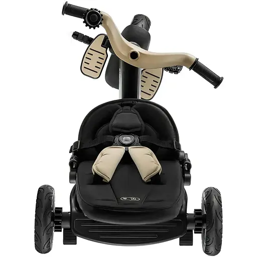 Велосипед триколісний Kinderkraft Easytwist Beige (KREASY00BEG0000) - фото 6