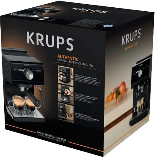 Кавомашина ріжкова Krups XP381810 OPIO BLK - фото 4