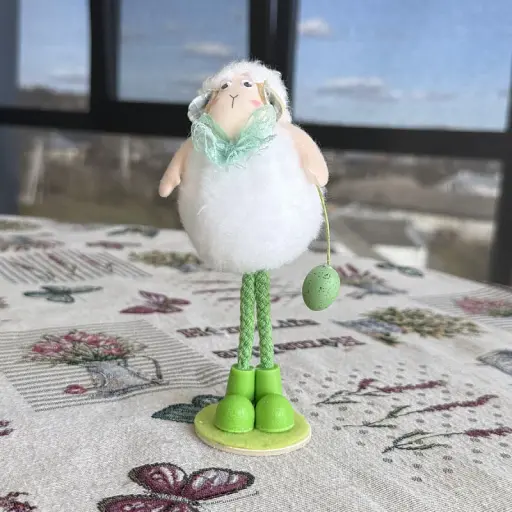 Великодній баранчик "Весняний стиль" білий MIS LT - фото 1