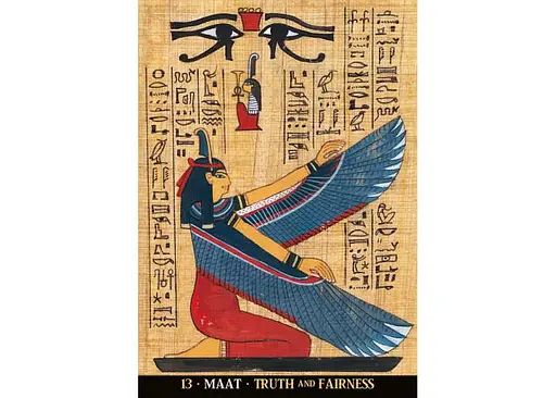 Карты Scarabeo Оракул Египетских Богов (Egyptian Gods Oracle Cards Tarot) (ВР_КТЄБ) - фото 5