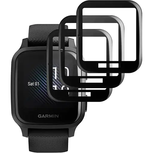 Защитная пленка DK CDK для Garmin Venu Sq / Sq Music Composite Film box 3 шт. (012617) (black) - фото 2