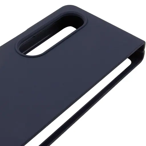 Чехол Foldables Silicone Cover Lakshmi AAA для Samsung Galaxy Z Fold4 Темно-синий / Midnight blue - фото 4