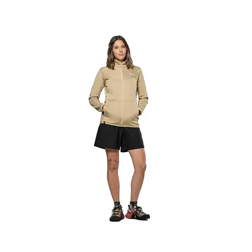 Флісова кофта Salewa Puez Cammino PL Jacket W XS Бежевий (1054-013.012.1364) - фото 4
