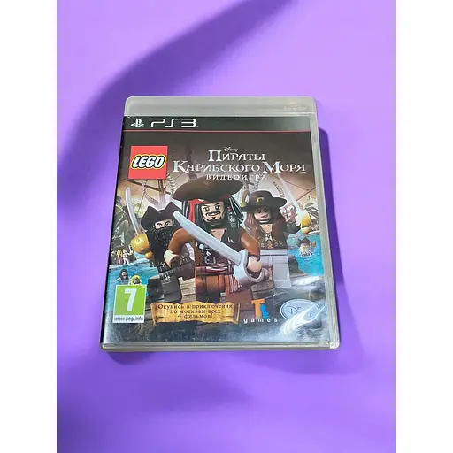 Локализованный диск на PlayStation 3 лицензия LEGO Pirates of the Caribbean