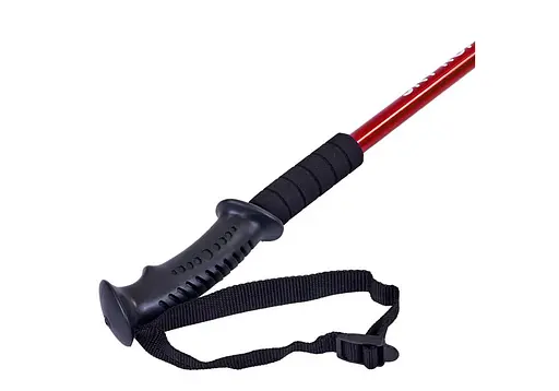 Палка для скандинавської ходьби EasyFit SKY ROAD червона 1 шт (EF-2471-R) - фото 5