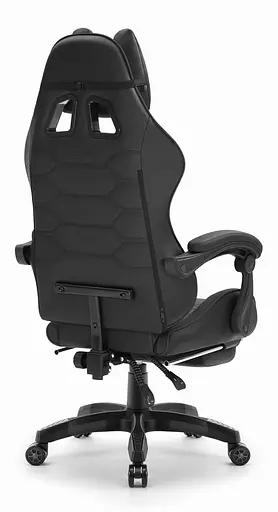 Компьютерное кресло Hell's HC-1039 Black (тканина) - фото 3