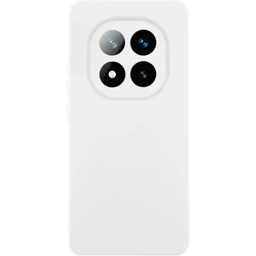 Чохол Lakshmi Silicone Cover Full Camera (AA) для Xiaomi Redmi Note 14 Pro 4G/5G Білий/White - фото 1