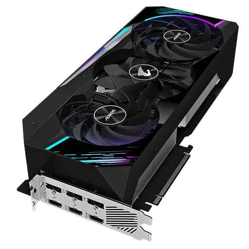 Видеокарта GeForce RTX 3080 10GB Gigabyte Aorus Master (GV-N3080AORUS M-10GD) Б/У
