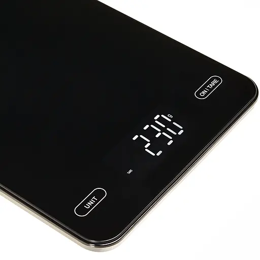 Ваги кухонні Adler AD 3177 black електронні/ 10кг/ г; мл, унція/ USB type C/ автовимкнення/ скло - фото 4