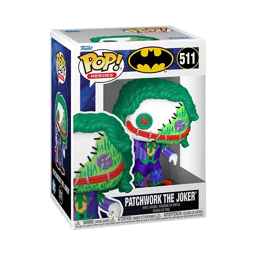 Коллекционная фигурка Funko Pop ДС Джокер DC Comics Patchwork the Joker 10 см FP DC  J 511 - фото 3