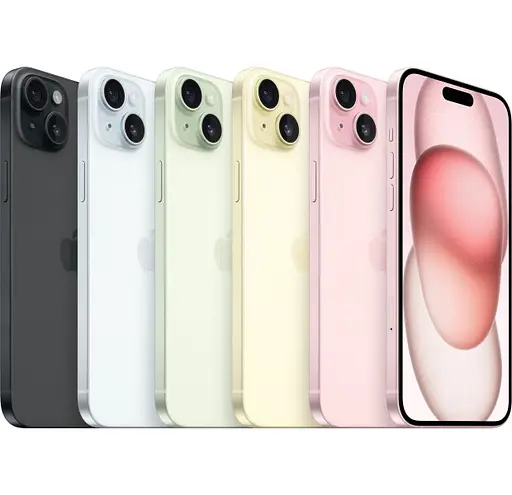 Смартфон Apple iPhone 15 128GB Black (MTP03) - фото 5