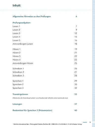 Schritte international Neu 5+6. Prufungsheft Goethe-Zertifikat B1 - фото 3
