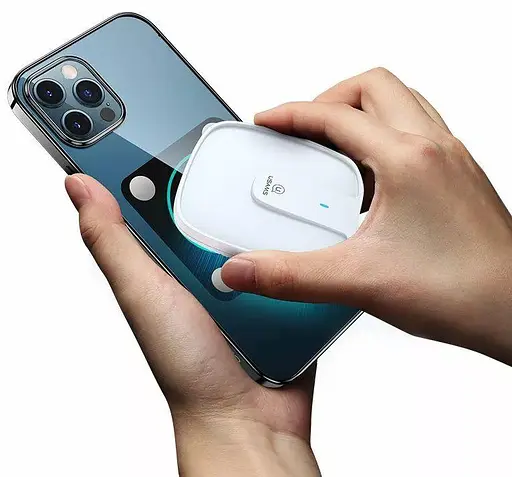 Бездротове зарядне Usams US-CD159 W1 Extra-thin Magnetic Fast Wireless Charger 15 W (Max) - фото 2