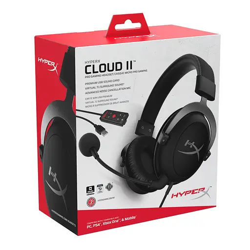 Наушники HyperX Cloud II Gun Metal (KHX-HSCP-GM / 4P5L9AA) - фото 7