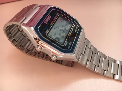 Часы мужские наручные Skmei 1123 Old School на металлическом браслете Серебристый (IBW118S) - фото 4