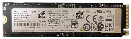 SSD M.2 накопитель Samsung PM9E1 1TB (MZ-VLC1T00) - фото 2