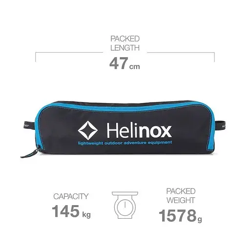 Крісло Helinox Sunset Chair R2 Black (1053-11101R2) - фото 3