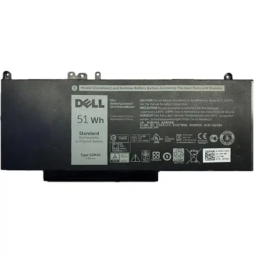 Акумуляторна батарея Dell E5250 E5450 E5550 (G5M10) 0-25% Б/В - фото 1