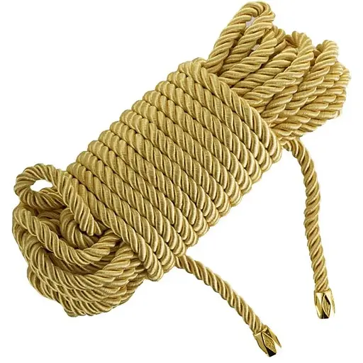 Веревка для шибари Lockink Sevanda Shibari Pratice Rope Golden, 8 метров