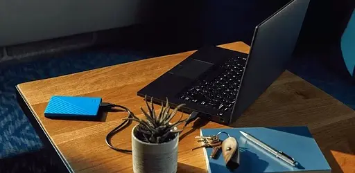 Внешний жесткий диск WD My Passport 4 TB (WDBPKJ0040BBL-WESN) синий - фото 6