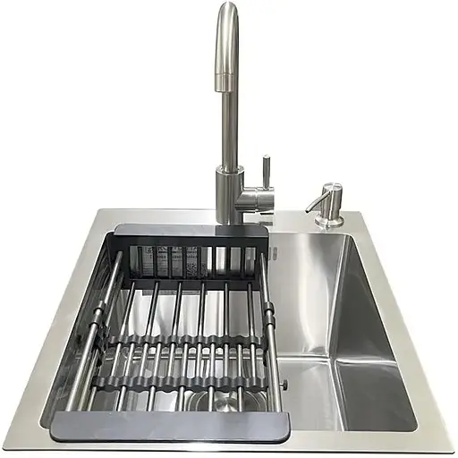 Комплект мойка + смеситель Romzha Arta U-350S (A) - фото 2