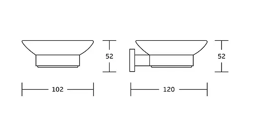 Мильниця VBI Mars nickel VBI-040105NI, Никель - фото 2