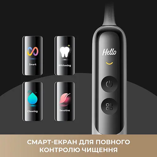 Електрична зубна щітка Mova Fresh 20 Sensus-Black - фото 4